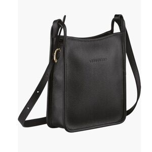 Longchamp Le Foulonné Leather Crossbody Bag with dust bag